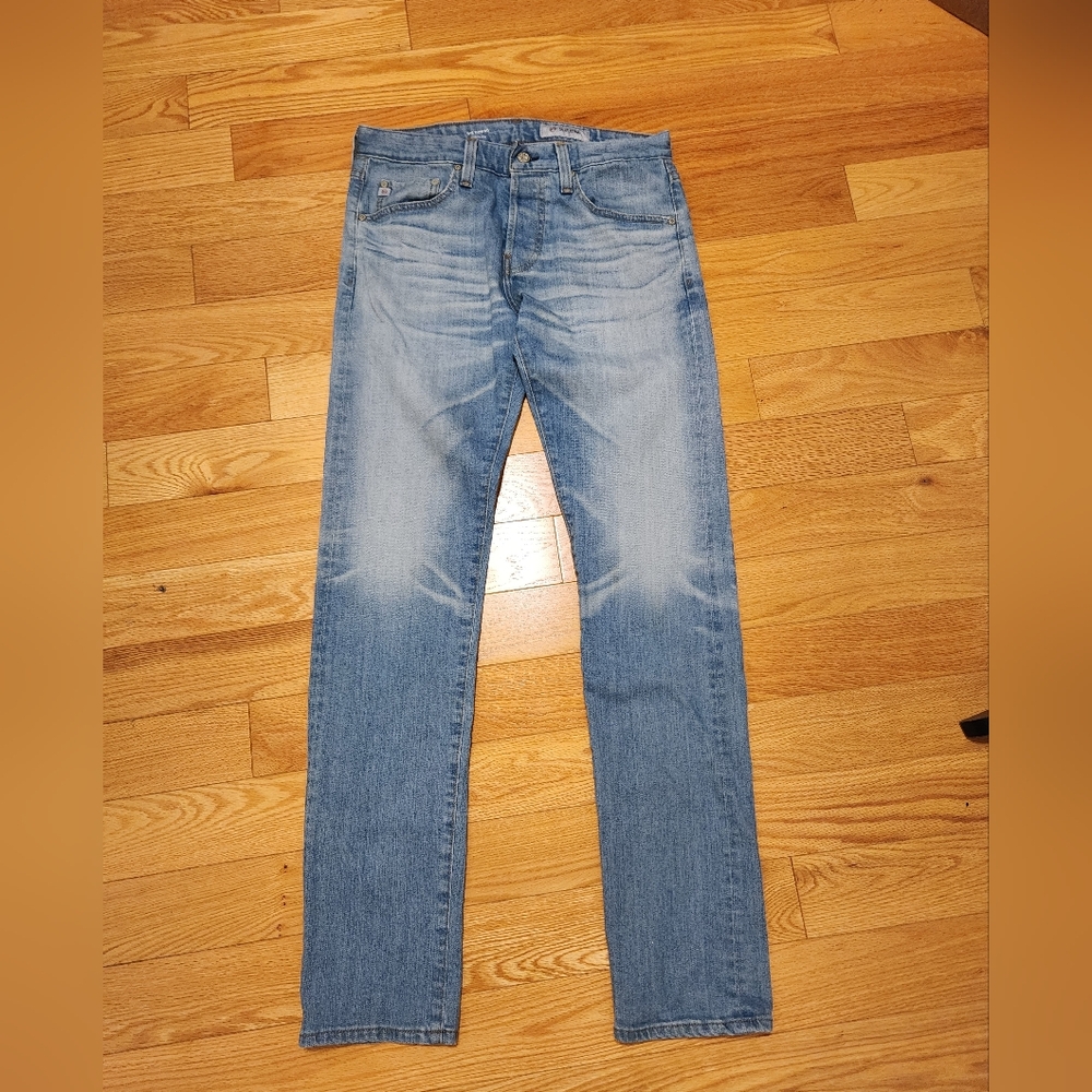 AG Adriano Goldschmied Jeans The Nomad Modern Slim Blue Stretch Men SZ 31